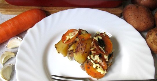 Картофель запеченный в духовке