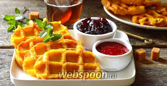 Гренки в вафельнице