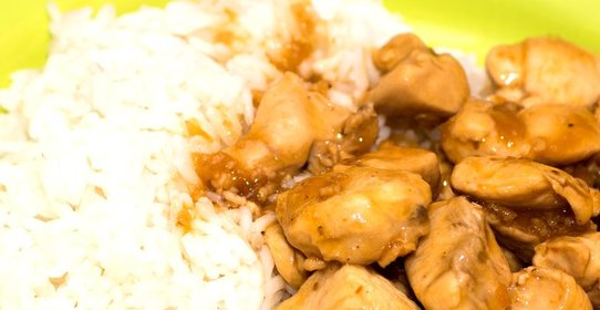 Куриное филе в имбирном соусе