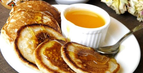 Овсяные оладьи на кефире