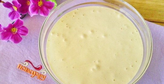 Бисквитное тесто для шарлотки