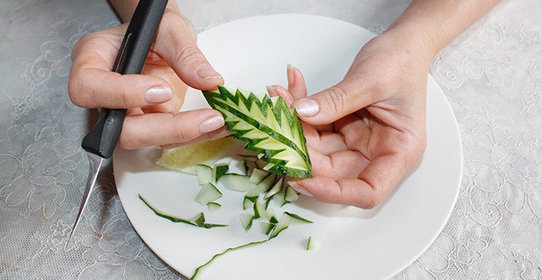 Огуречные листочки