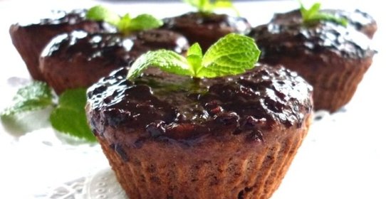 Кексы шоколадные без яиц и масла