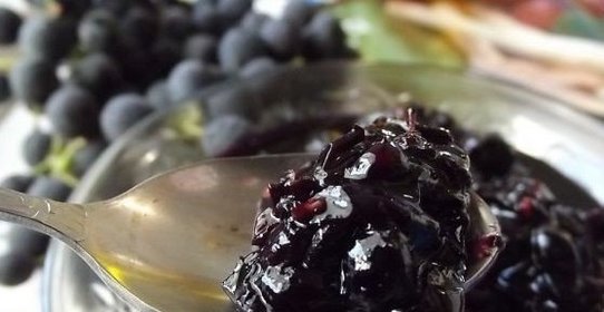 Варенье из винограда без воды