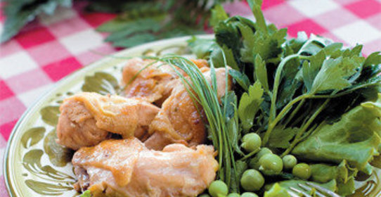 Курица в белом соусе от эллы мартино