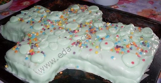 Торт На крестины