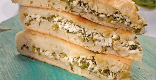 Осетинский пирог с зеленью