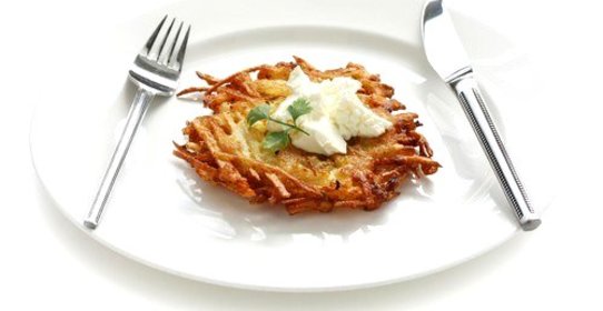 Картофельные драники с репой