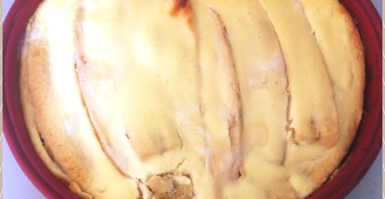 Бананы с творогом и йогуртом