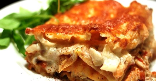 Рыбная лазанья