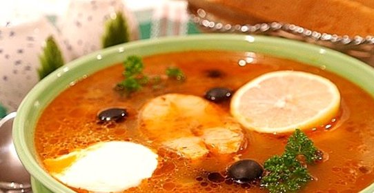 Солянка рыбная в мультиварке