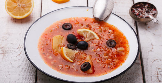 Постный рассольник