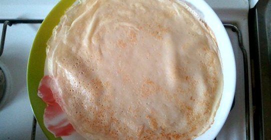 Тонкие и нежные блины