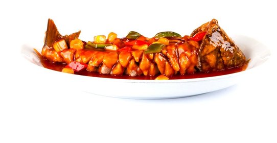 Карп в кисло-сладком соусе