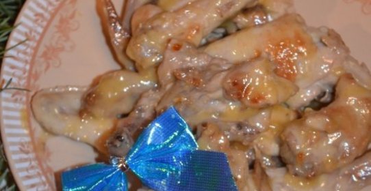 Цыплёнок в хересе с чесноком