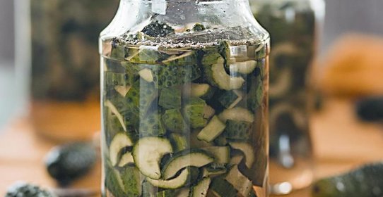 Маринованные огурцы для сэндвичей