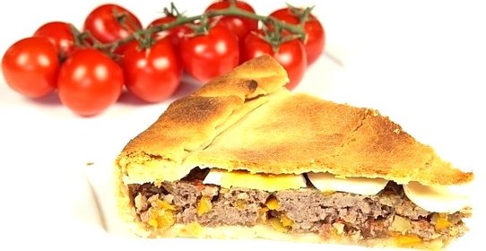 Пирог с фаршем