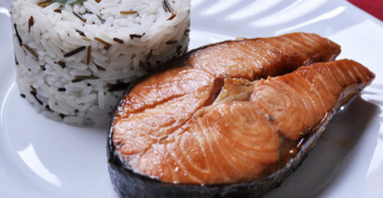 Семга в соусе терияки