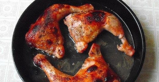 Куриные окорочка в сливовом маринаде