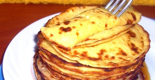 Овсяные блины диетические