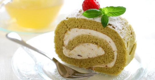 Бисквит с матча