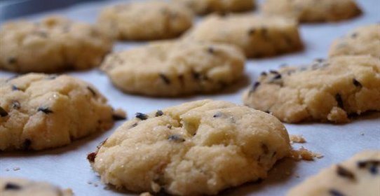 Итальянское печенье фролини с лавандой