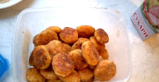 Картофельно-рисовые котлеты