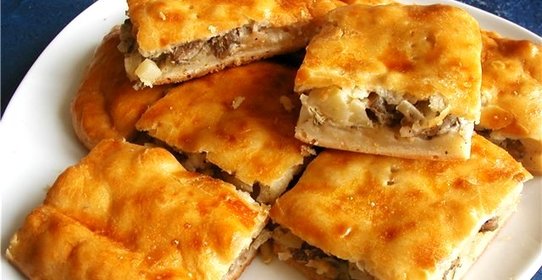 Татарский пирог с мясом