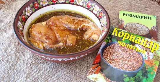 Маринад для мяса в духовке