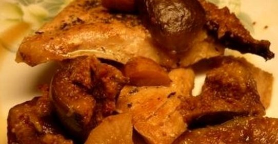 Мясо с грушами