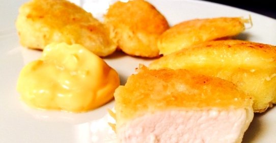 Курица в сырной панировке