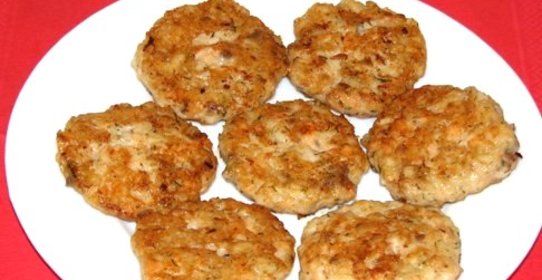 Котлеты из консервированной сайры