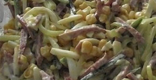 Салат Соломинка