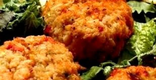 Котлеты из крабового мяса
