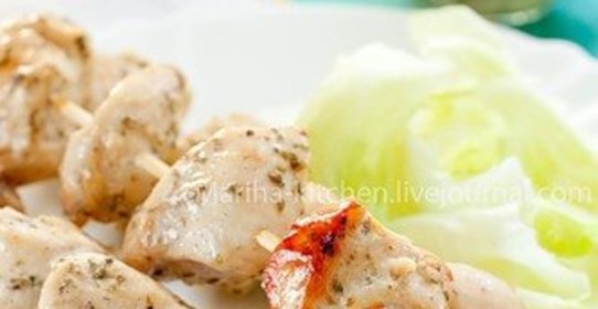 Куриные шашлычки