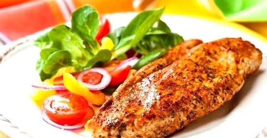 Маринованное филе индейки, запеченная в духовке