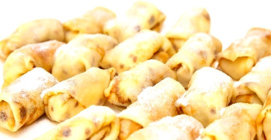 Блинчики с ягодной начинкой