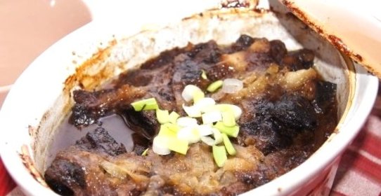 Говядина в гранатовом соусе