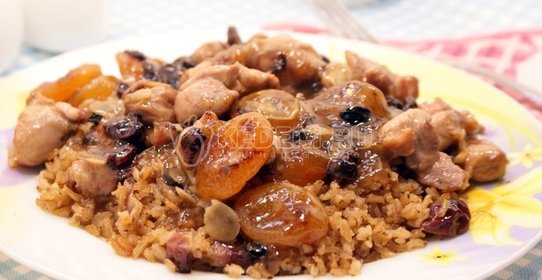 Рис с куриной грудкой