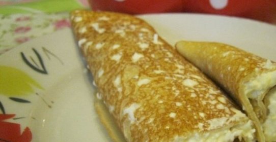 Блинчики из майонеза и яиц