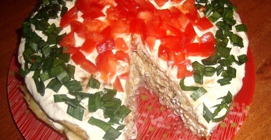 Картофельный торт