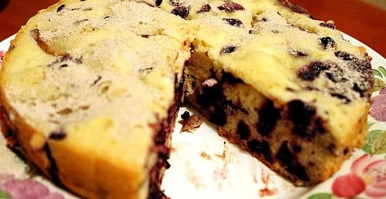 Черничный пирог