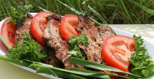 Канапе с копченой рыбой