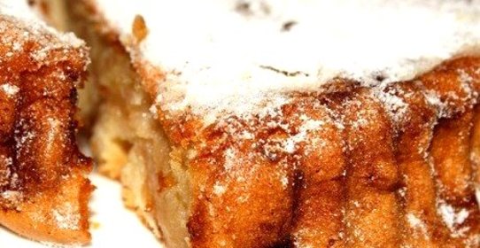 Домашняя шарлотка