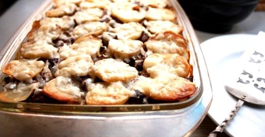 Картошка с мясом в духовке