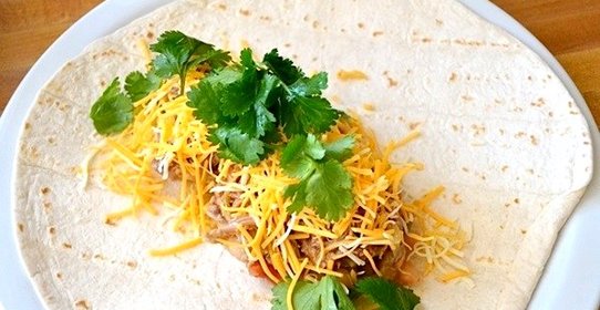 Тортилья со свининой