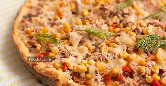 Картофельный пирог с тунцом