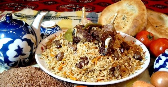 Плов со свининой в мультиварке