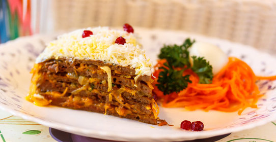 Печеночный торт