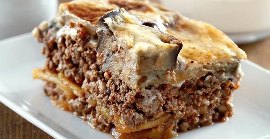 Мусака с баклажанами